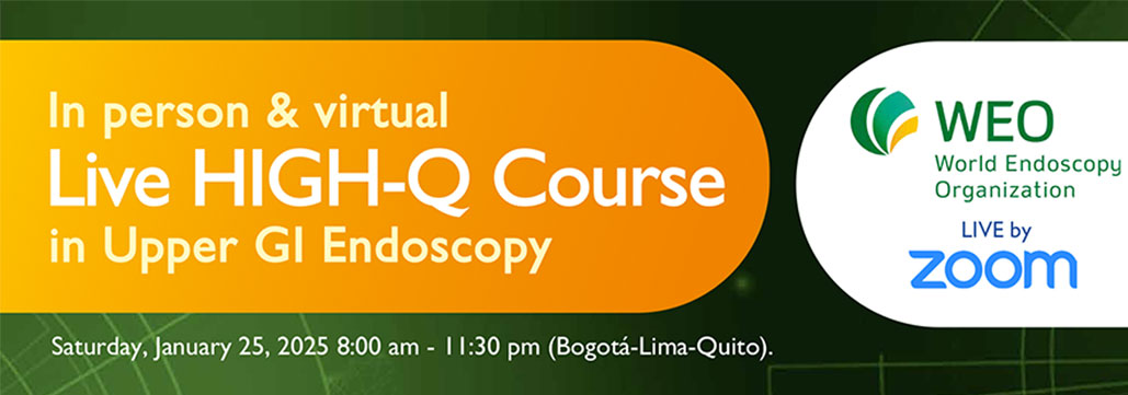 In person & virtual Live HIGH-Q Course in Upper GI Endoscopy